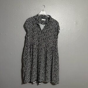 Oak & Fort Floral Mini Dress Size L